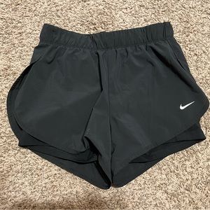 Black Nike shorts, size medium